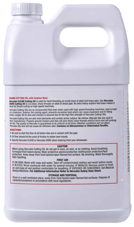 HERCULES Hercules 40-120 Cutting Oil 1 Gallon Can