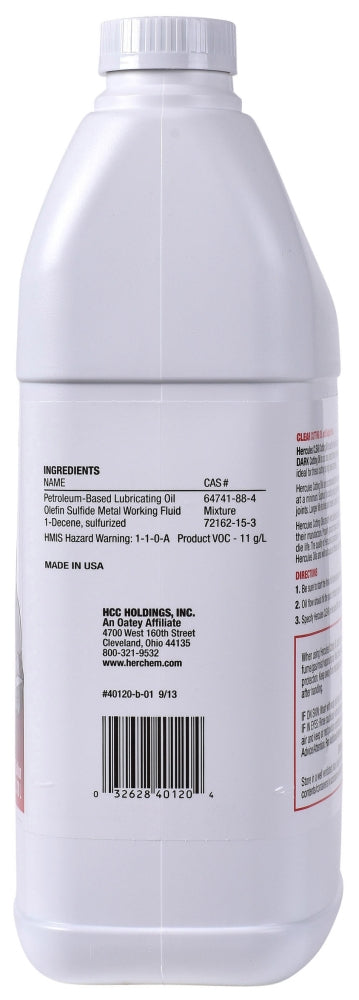 HERCULES Hercules 40-120 Cutting Oil 1 Gallon Can