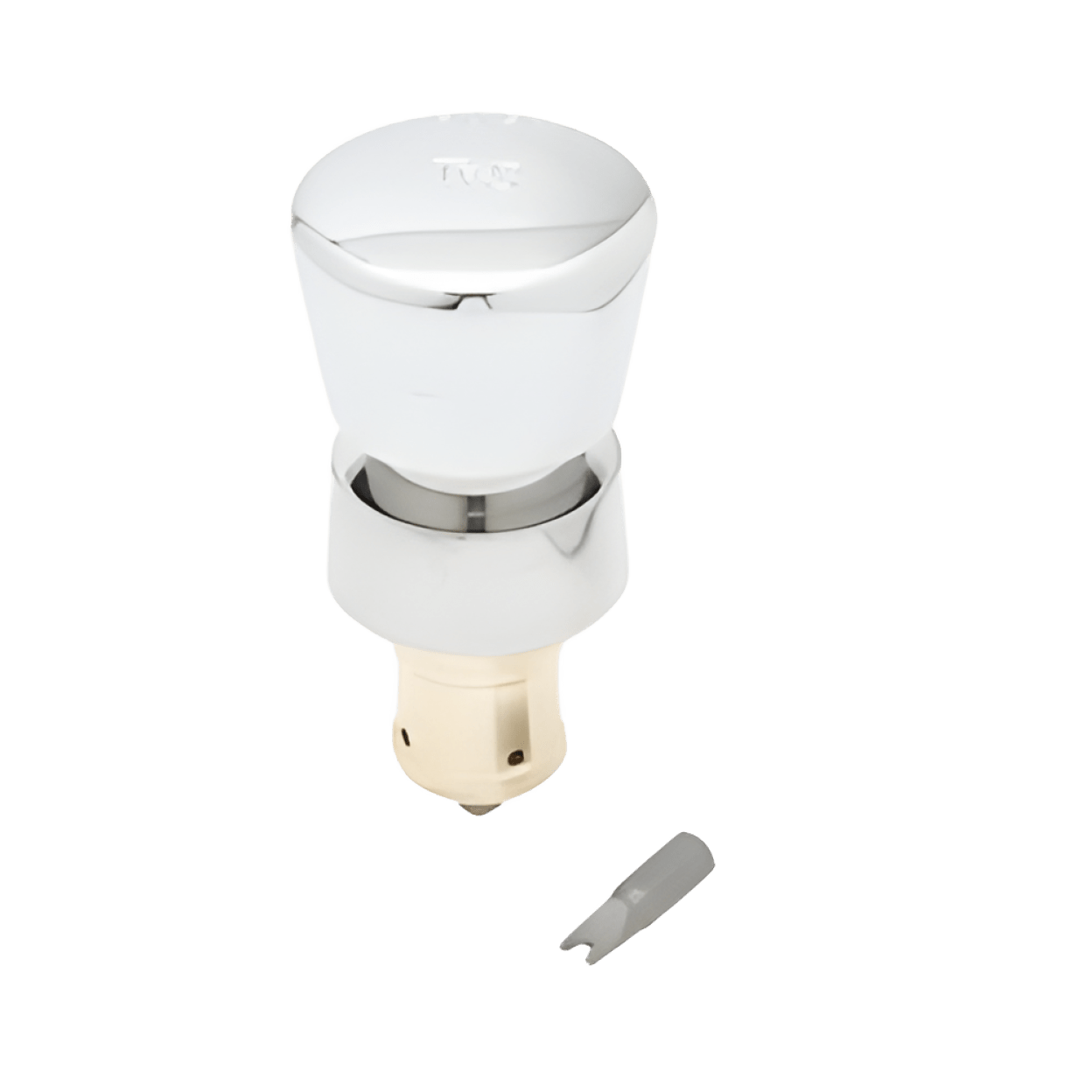 T&S BRASS T&S Brass 238AB Metering Cartridge Blank Push Button 3.14 gpm