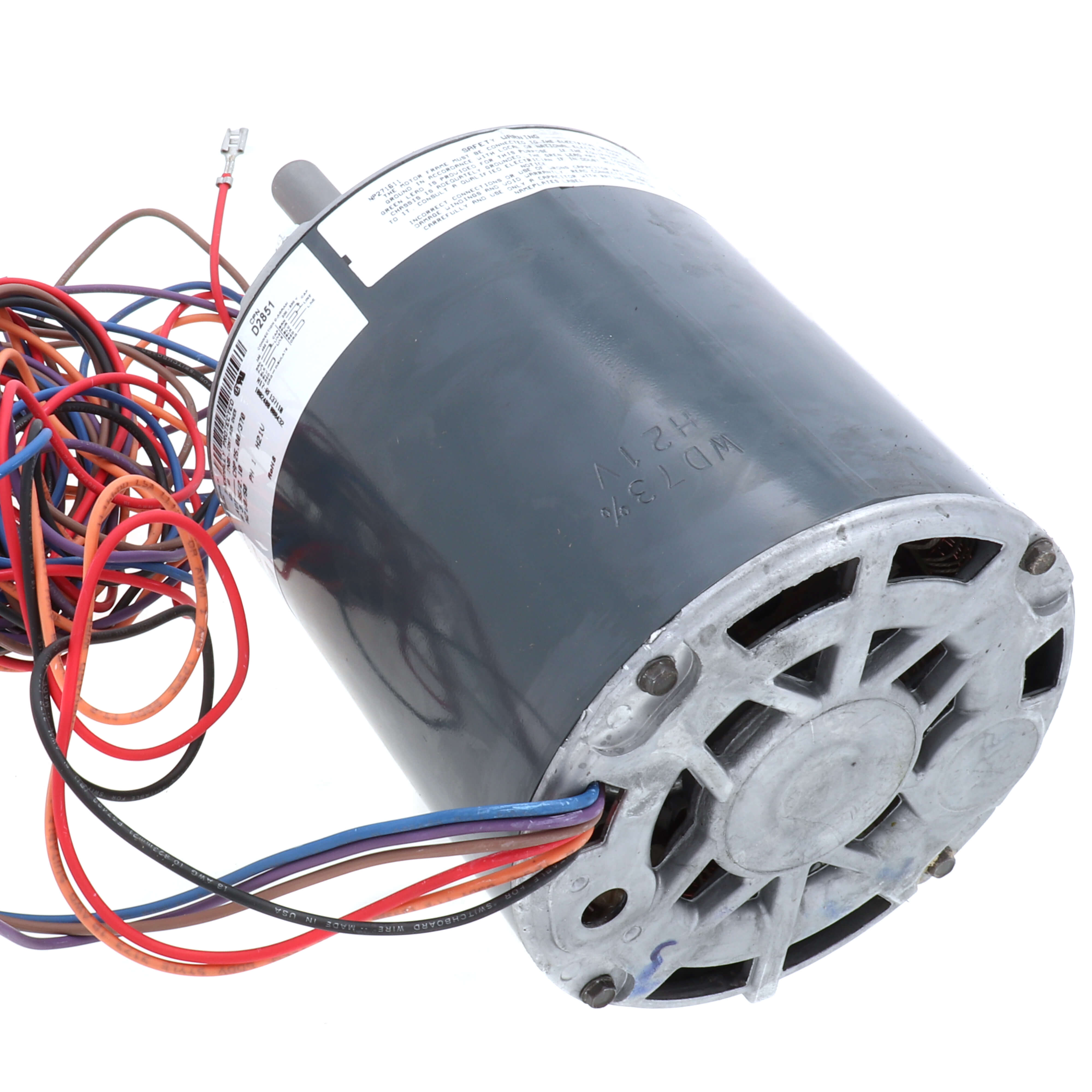 GENTEQ MOTORS Fasco D2851 D2851 1 HP Motor 1-3/4 RPM 1125