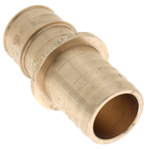 UPONOR Uponor LF4591010 ProPEX 1 in Brass PEX Expansion x Polyethylene Connection Coupling