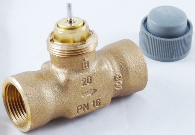 HONEYWELL Honeywell V5862A2062 Globe Valve 2 Way 3/4 in 2.9 Cv