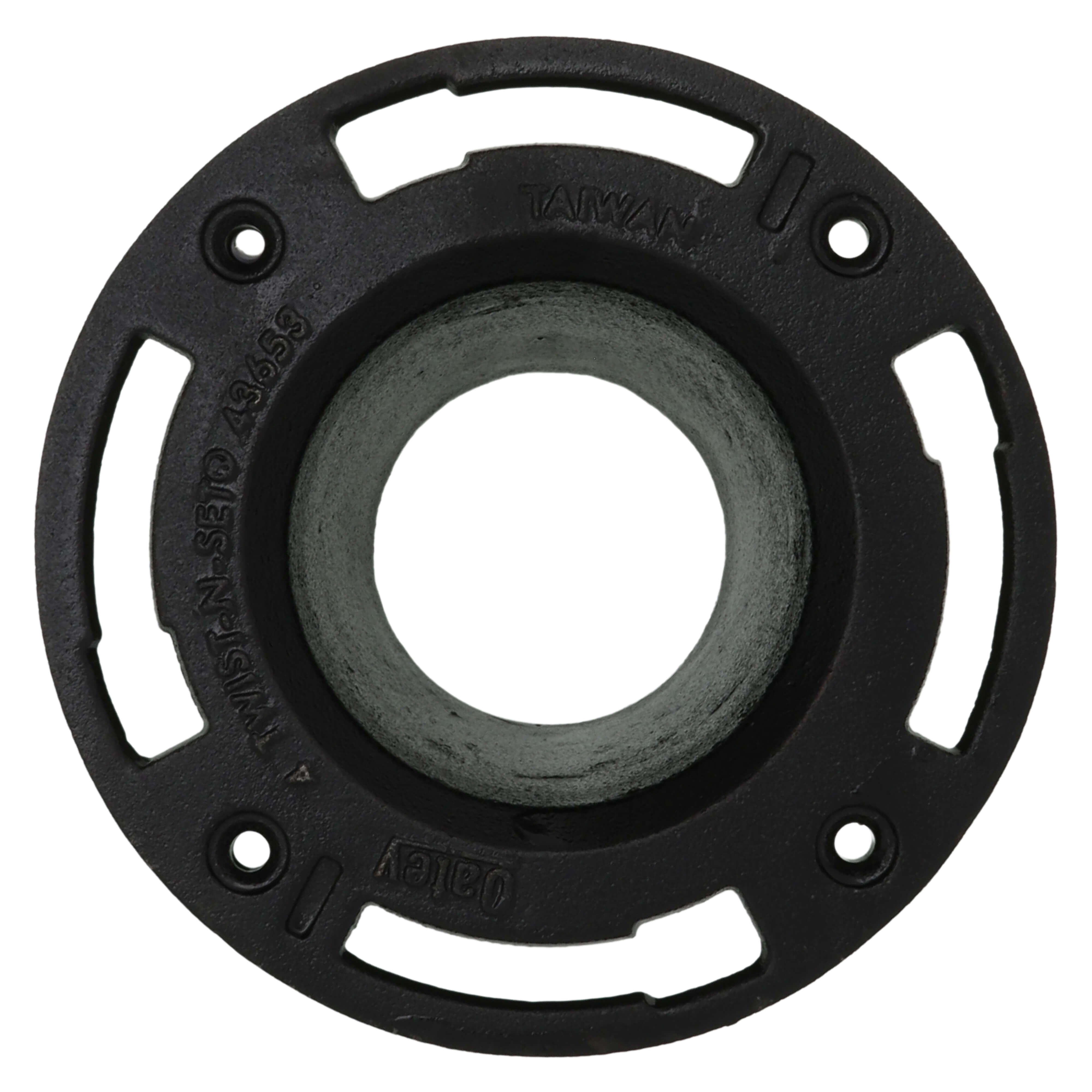OATEY Oatey 43653 Twist-N-Set 4 Cast Iron Closet Flange Replacement MPN