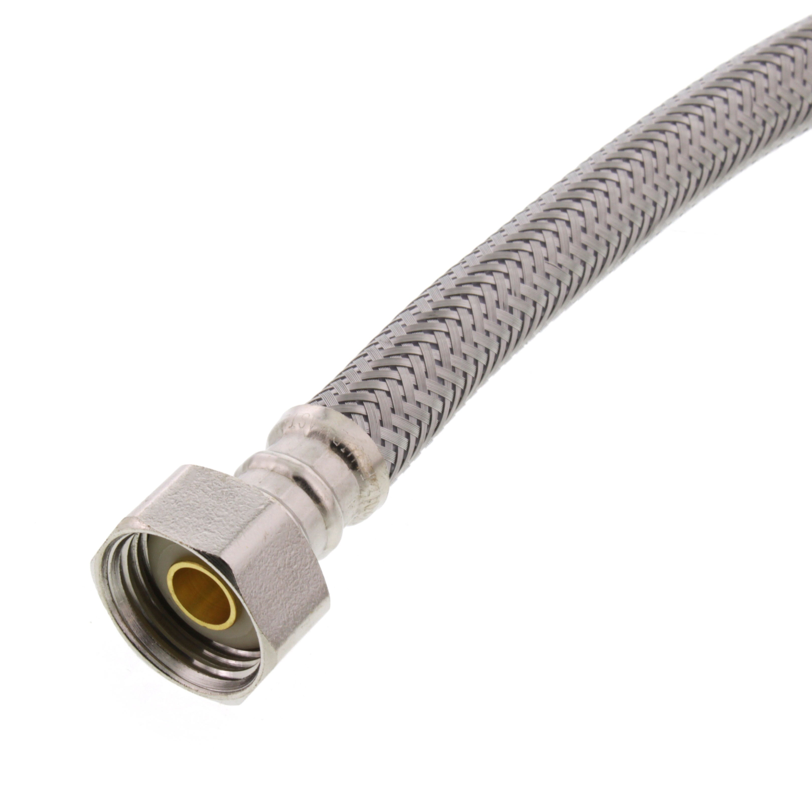 FLUIDMASTER Fluidmaster PRO4F30 1/2 x 30 in. Braided Stainless Sink Flexible Water Connector