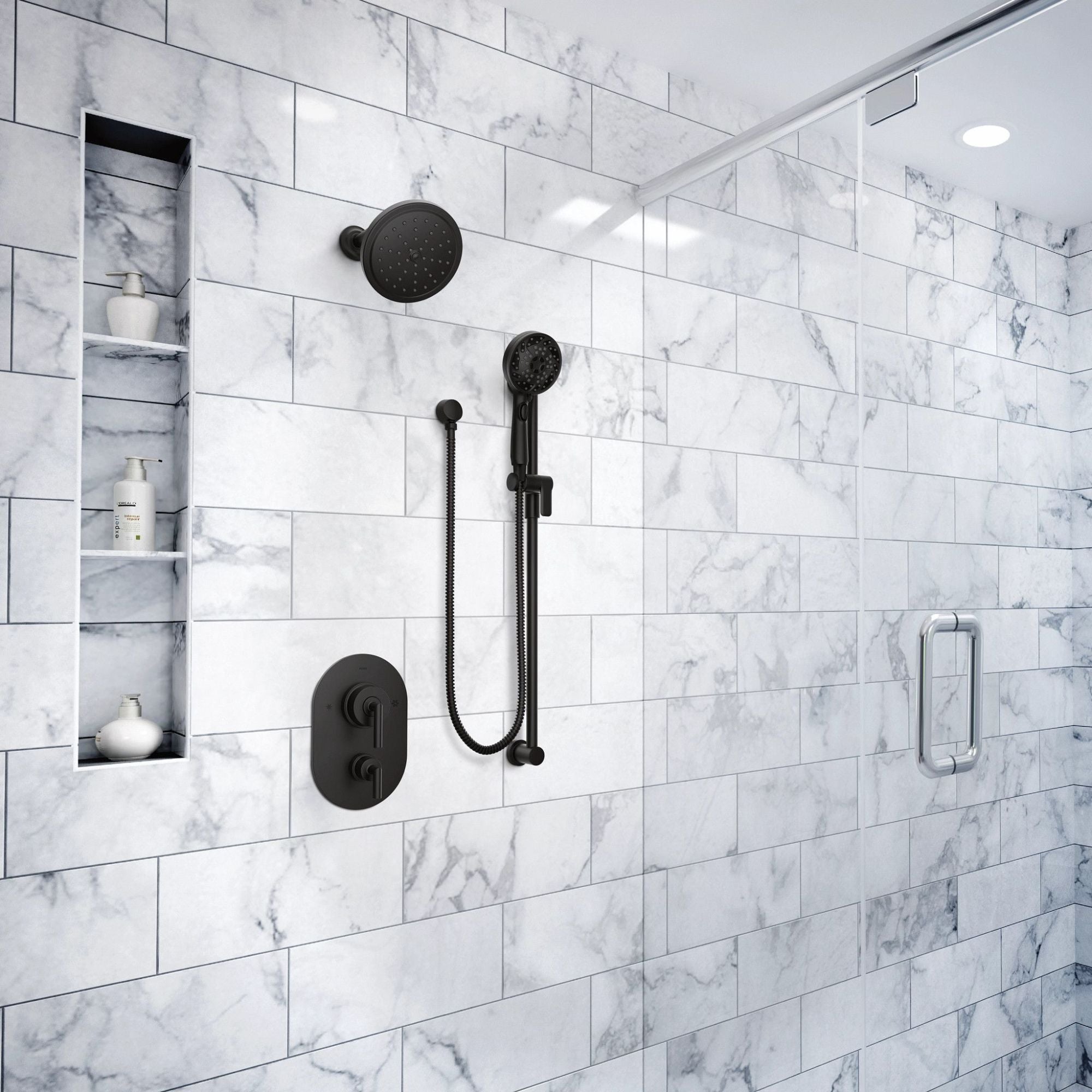 MOEN Moen S122 Rothbury 8 In. Shower Arm In Polished Chrome