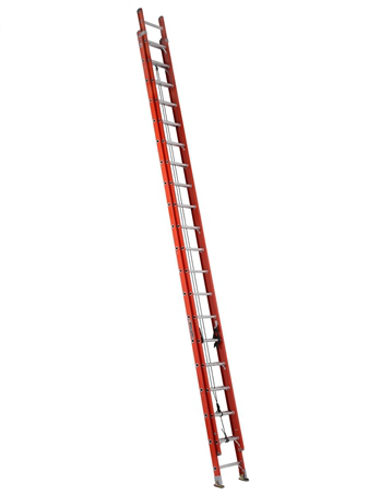 LOUISVILLE LADDER Louisville Ladder FE3240 Fiberglass Extension Ladder 300 lbs Load Capacity