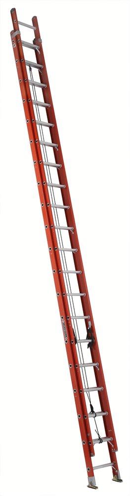 LOUISVILLE LADDER Louisville Ladder FE3240 Fiberglass Extension Ladder 300 lbs Load Capacity
