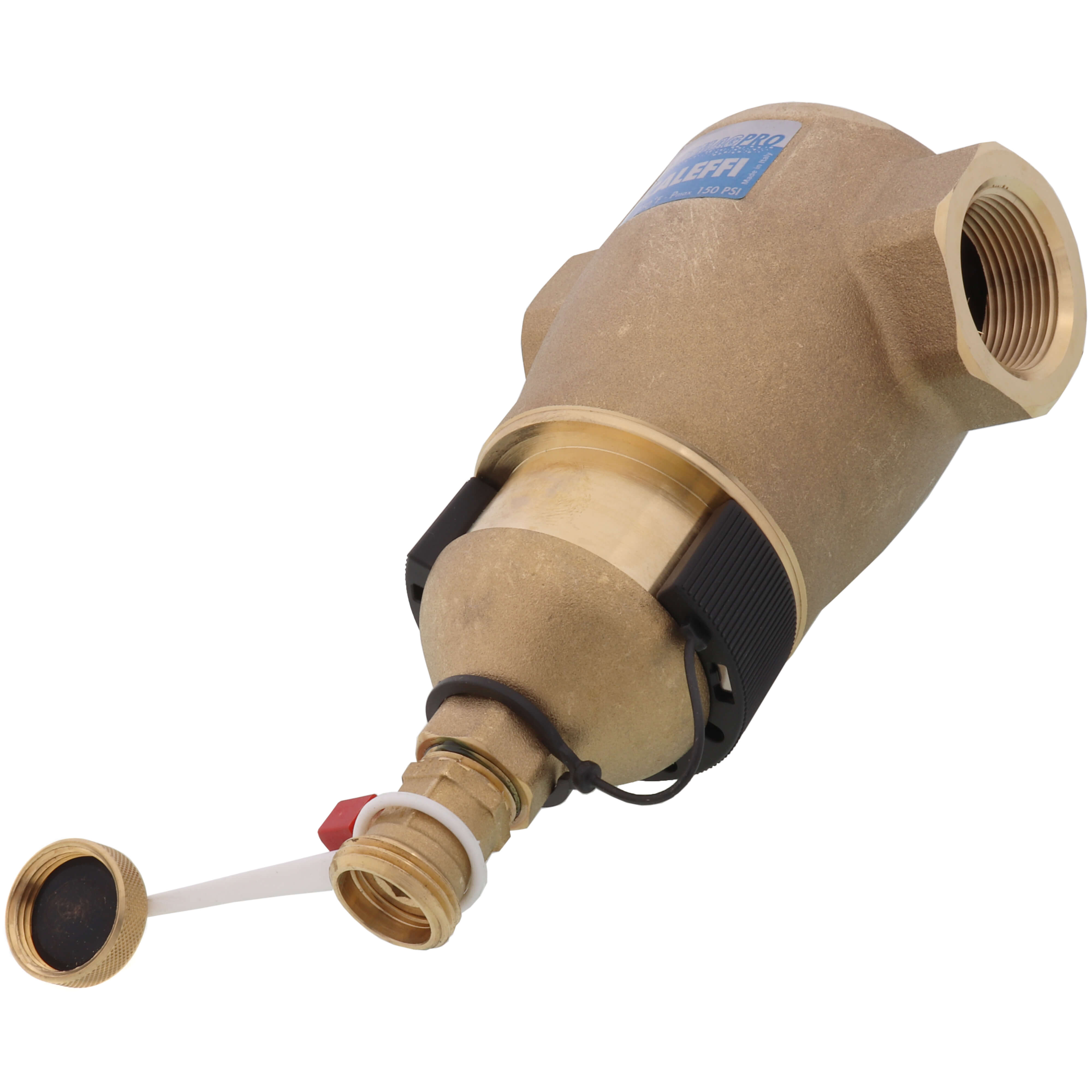 CALEFFI Caleffi 546307AM DirtMagPRO 1-1/4 FNPT Air Separator with Dual Magnets