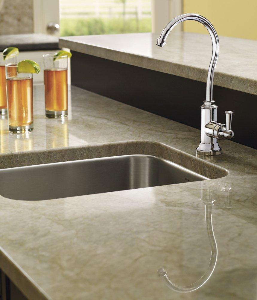 MOEN Moen S5510 Sip Traditional Chrome One-Handle Beverage Faucet