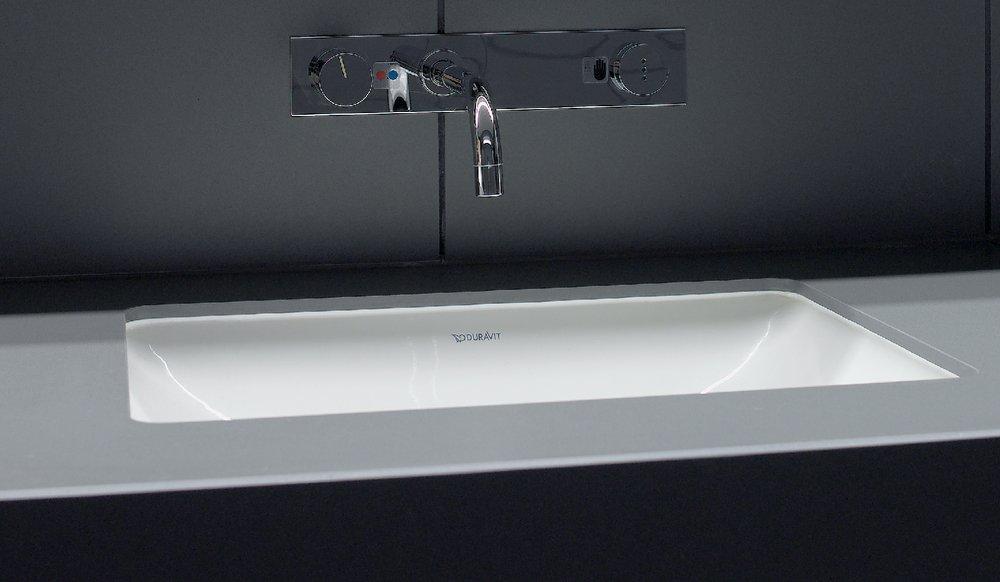 DURAVIT Duravit 0305430000 Starck 3 18-1/4 x 18-1/4 inch Square Undermount Bathroom Sink
