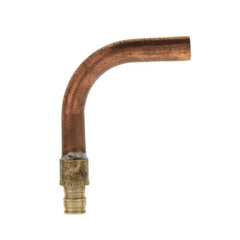 Uponor LF2885050 ProPEX 1/2 in. Brass PEX x Sweat Tube Elbow, 3 x 4-1/2 in.
