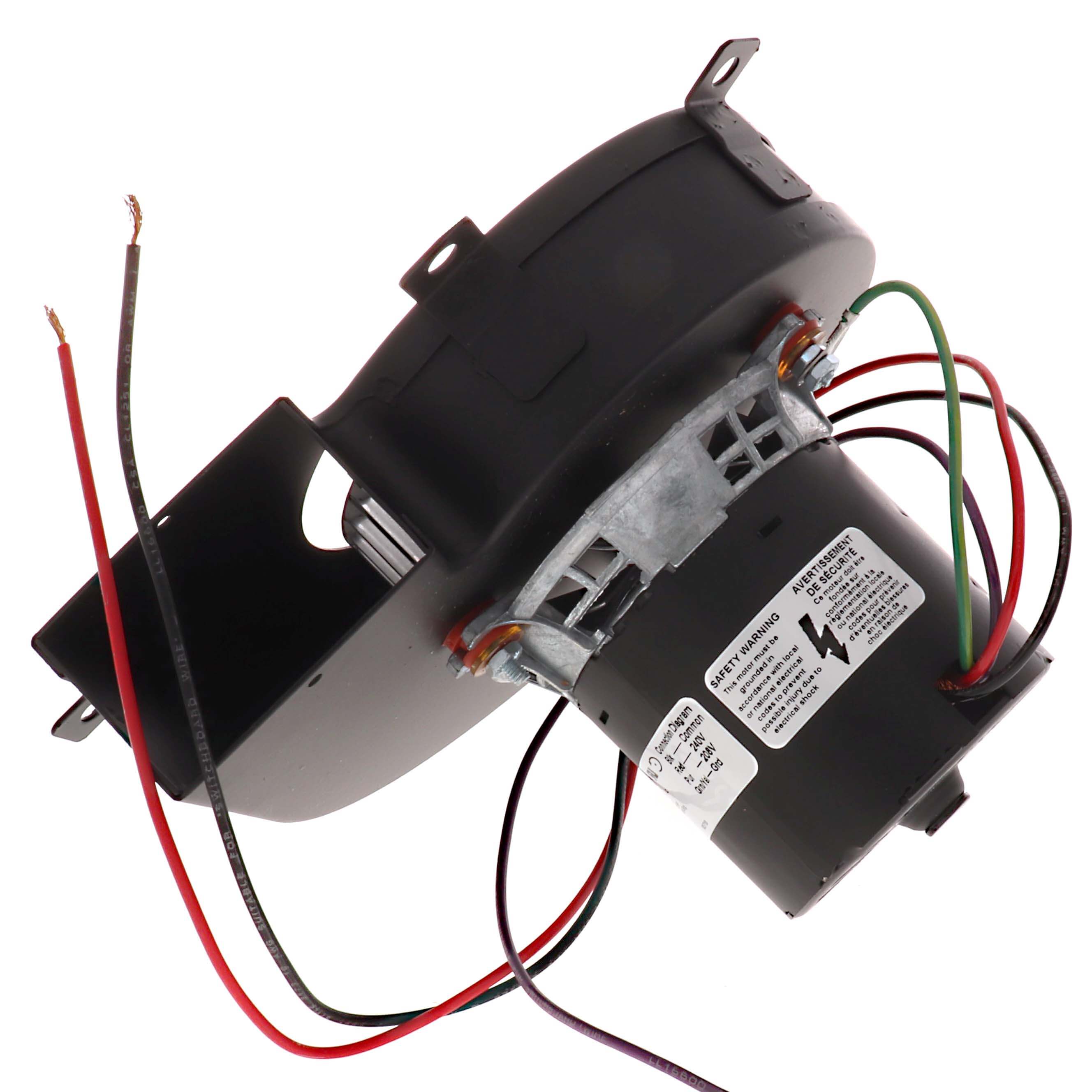 GENTEQ MOTORS Fasco A193 2-Speed 1/35 HP 3480 RPM Trane Inducer Blower Motor 208/240V