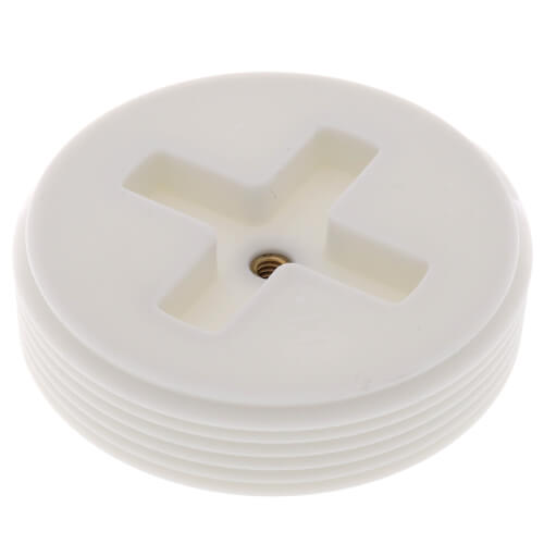 SIOUX CHIEF Sioux Chief 878-30 Plug PP WHT 3 Slotted W/Insert