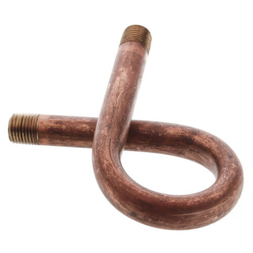 APOLLO VALVES Apollo Valves 2740201 1/4 Angle Brass Steam Gauge Siphon Loop 90 27-402
