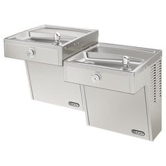 ELKAY Elkay VRCTL8SC Wall Mount Vandal-Resistant Bi-Level ADA Cooler Non-Filtered Refrigerated Stainless
