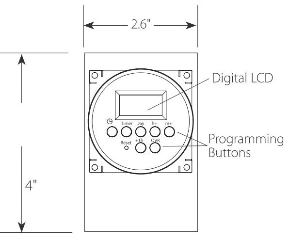 TACO Taco 265-3 Digital Timer 7 Day Programmable