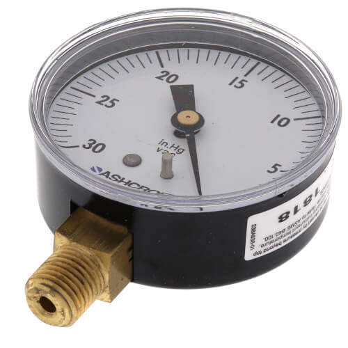 ASHCROFT Ashcroft 25W1005H02L-VAC 2.5 0-30Vac 1/4 Bottom Mount Replacement 25-1005-02L-VAC