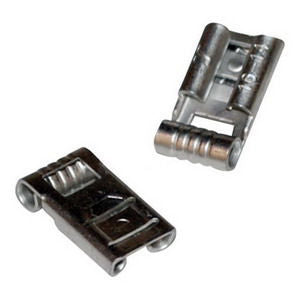MARS MARS 86229 Solderless Terminal, 16-14 1/4 Fe Flag Non-Insul QD 25/Pk