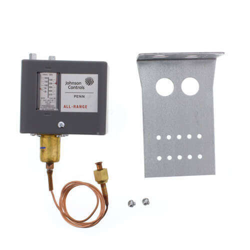 JOHNSON CONTROLS Johnson Controls P70AA-400C Pressure Control Fan Cycling 100-470 psi