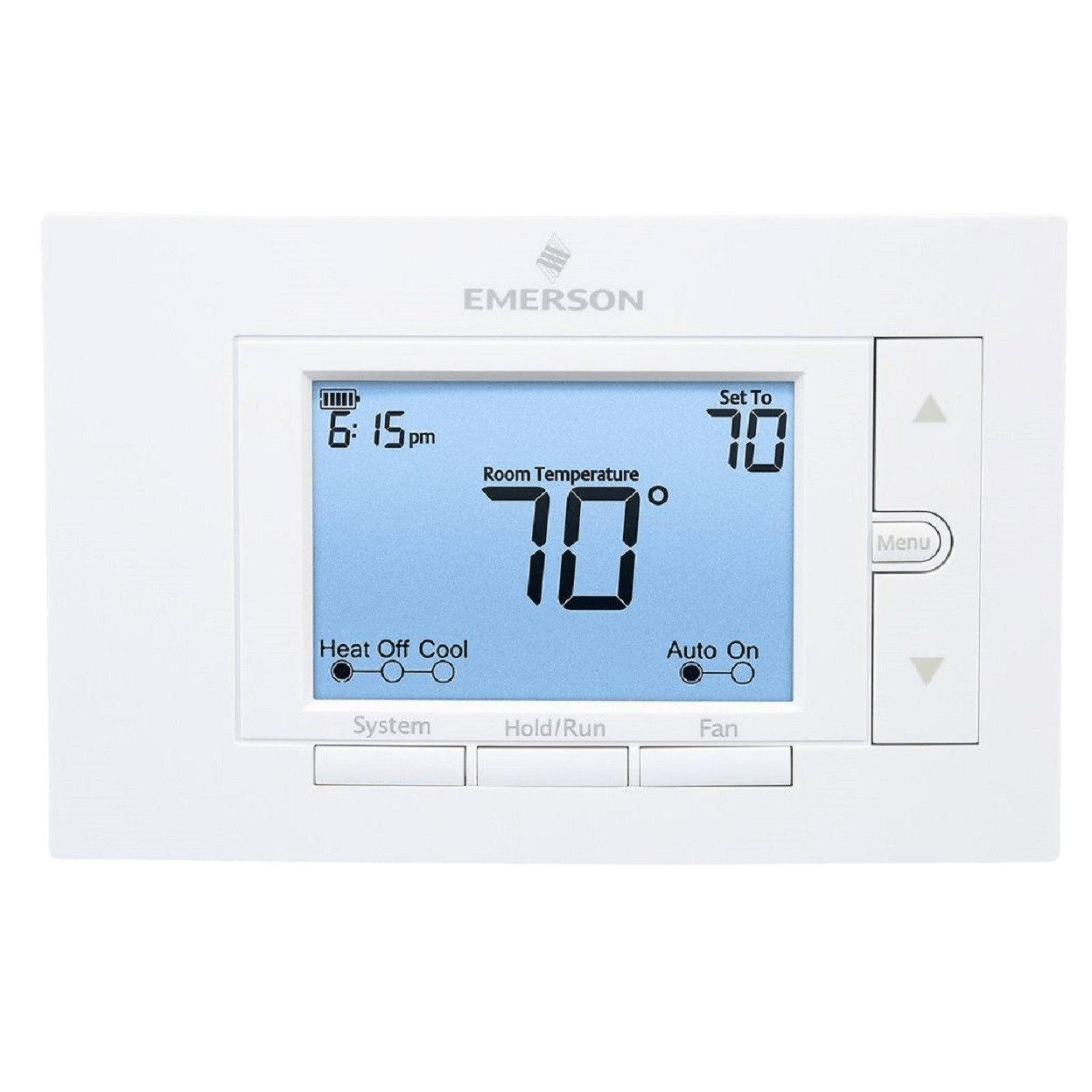 WHITE-RODGERS White Rodgers 1F85U-42PR Thermostat, 4H/2C 7 Day or 5+1+1 Battery/Hardwire