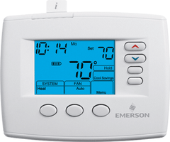 White Rodgers 1F85U-42PR Thermostat, 4H/2C 7 Day or 5+1+1 Battery/Hardwire