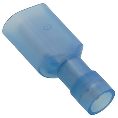 MARS Mars 86211 Insulated Quick Disconnect Male Tab 16 - 14 AWG Conductor 1/4 Inch Stud