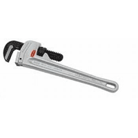 Reed 02093 Heavy Duty Straight Pipe Wrench, 1/8 to 1-1/2 in Pipe, 10 in OAL, Hook and Heel Jaw