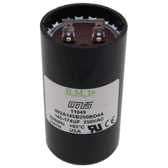 MARS 11049 Capacitor, 145-175 mfd 220/250V Start Electrolytic Blue Box