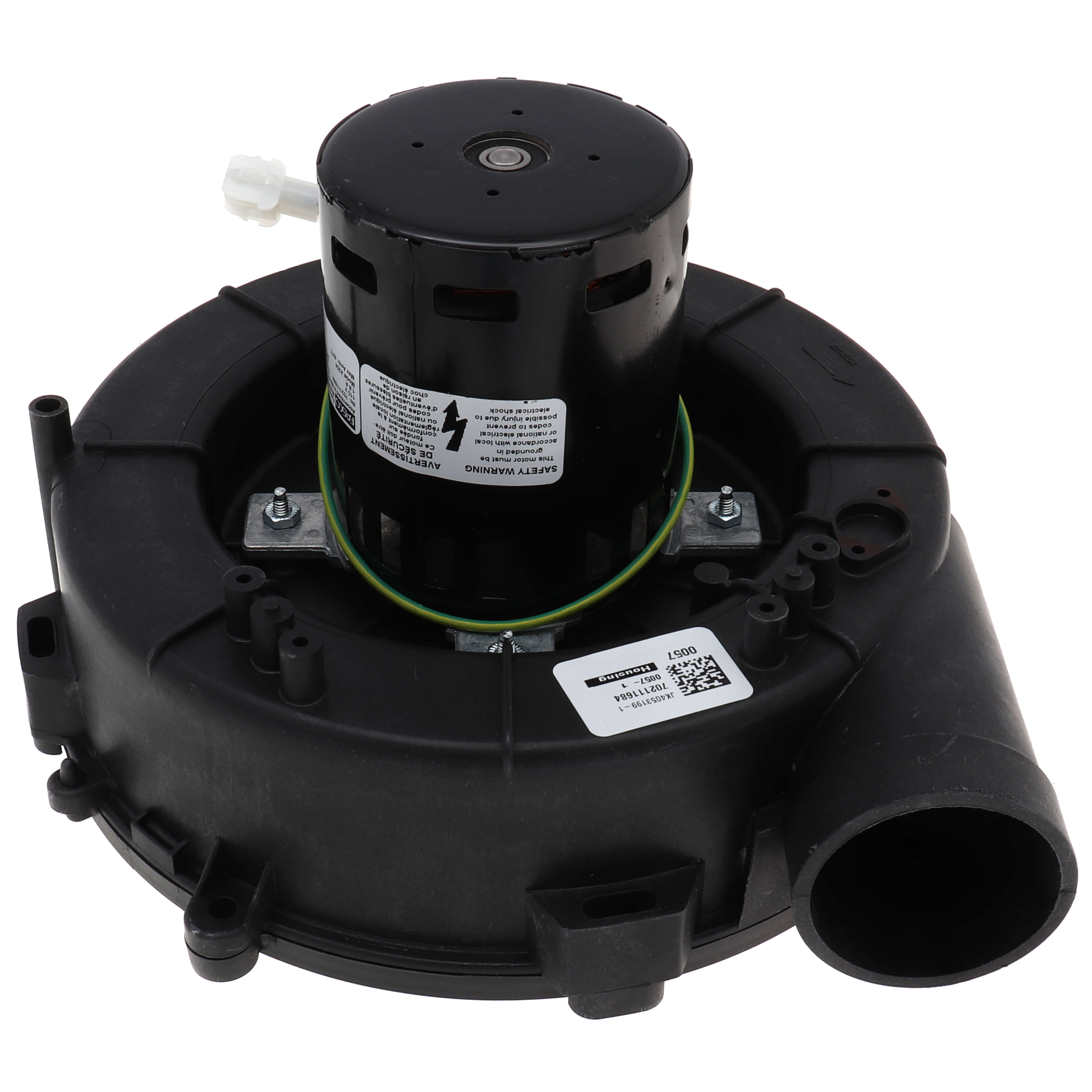 GENTEQ MOTORS Fasco A204 1-Speed 3400 RPM 151-500 CFM Lennox Draft Inducer Motor (115V)