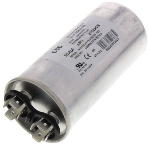 COPELAND Copeland 914-0037-11 Run Capacitor 35 Microfarad 370 Volt