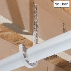 Oatey 33740 DWV J-Hook, 1-1/2 x 7 in, ABS