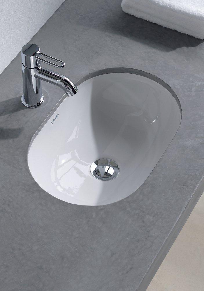 DURAVIT Duravit 0336430000 Foster 18-1/8 x 12-1/4 in. Rectangular Undermount Bathroom Sink in White