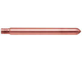SIOUX CHIEF Sioux Chief 638X208 Bullet 1/2 in x 8 in. F1807 Copper Brass Stub Out
