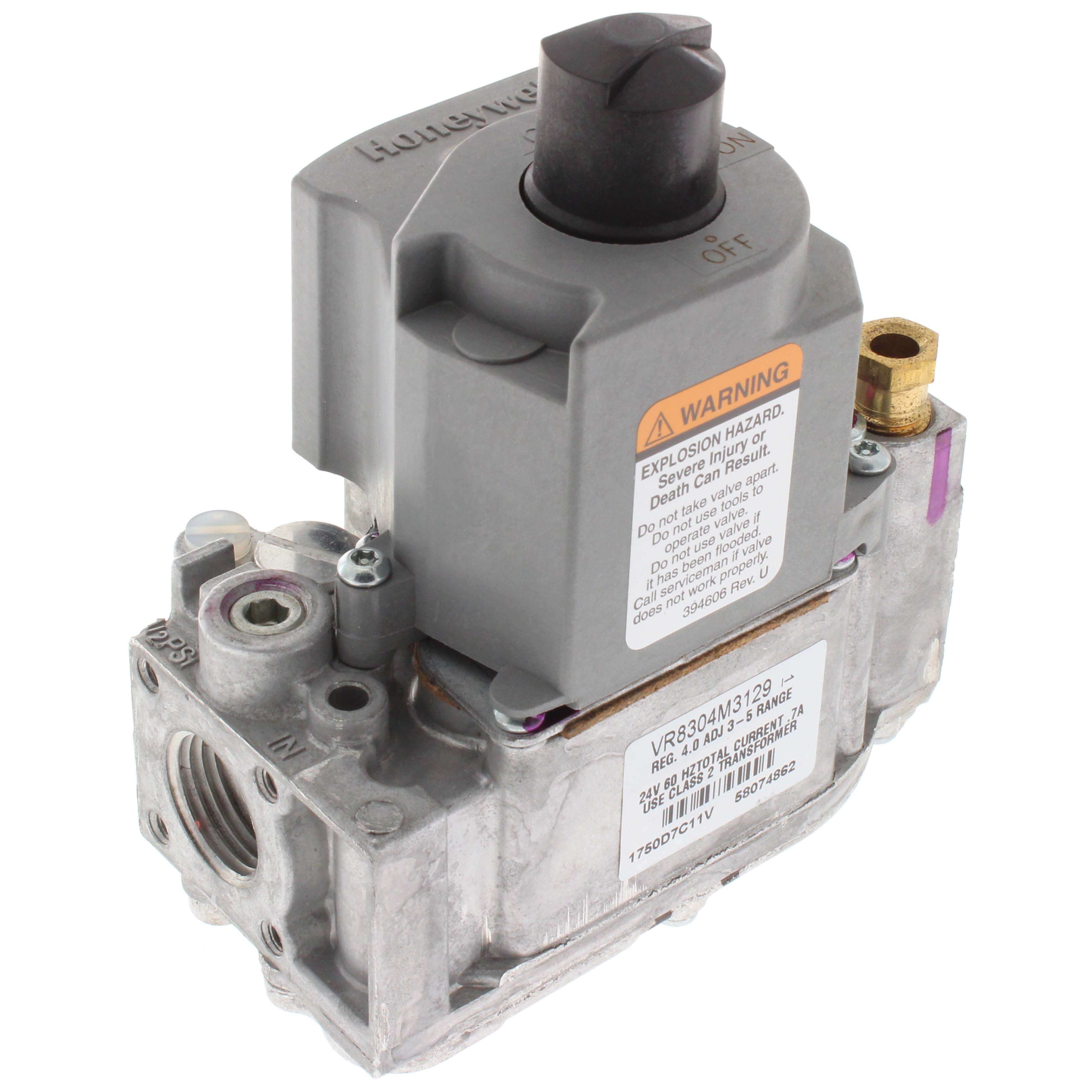 LAARS Laars R0385100 1-Stage Spark Ignition Natural Gas Valve