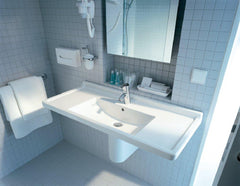 Duravit 0304100000 Starck 3 41-3/8 x 19-1/8 in. Rectangular Dual Mount Bathroom Sink