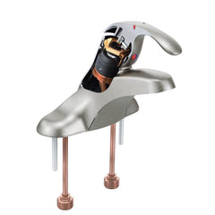 MOEN Moen 8430CBN M-BITION Single Handle Centerset Bathroom Sink Faucet in Classic Brushed Nickel