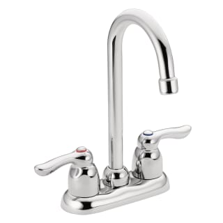 MOEN Moen 8957 M-BITION 4 In. Centerset 2-Handle Vandal-Resistant Bar Faucet with 1/2 In. IPS Connections, 1.5 GPM