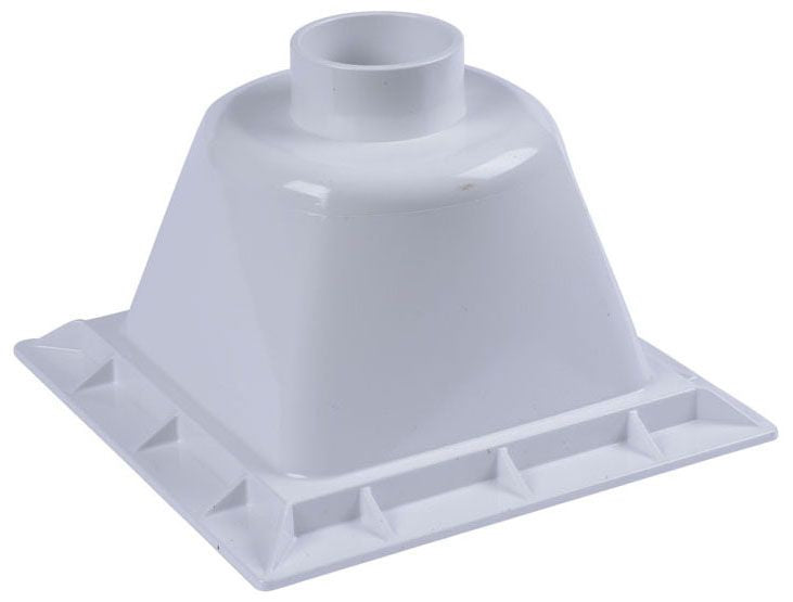 OATEY Oatey 42721 Floor Sink, Square, 12 inch W x 12 inch D, PVC, White