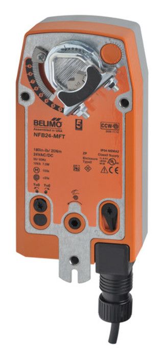 BELIMO Belimo NFB24-MFT Direct Coupled Actuator 90 in-lb