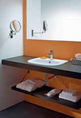 Duravit 0337540000 D-Code 21-23/50 x 17-13/100 in. Rectangular Undermount Bathroom Sink in White