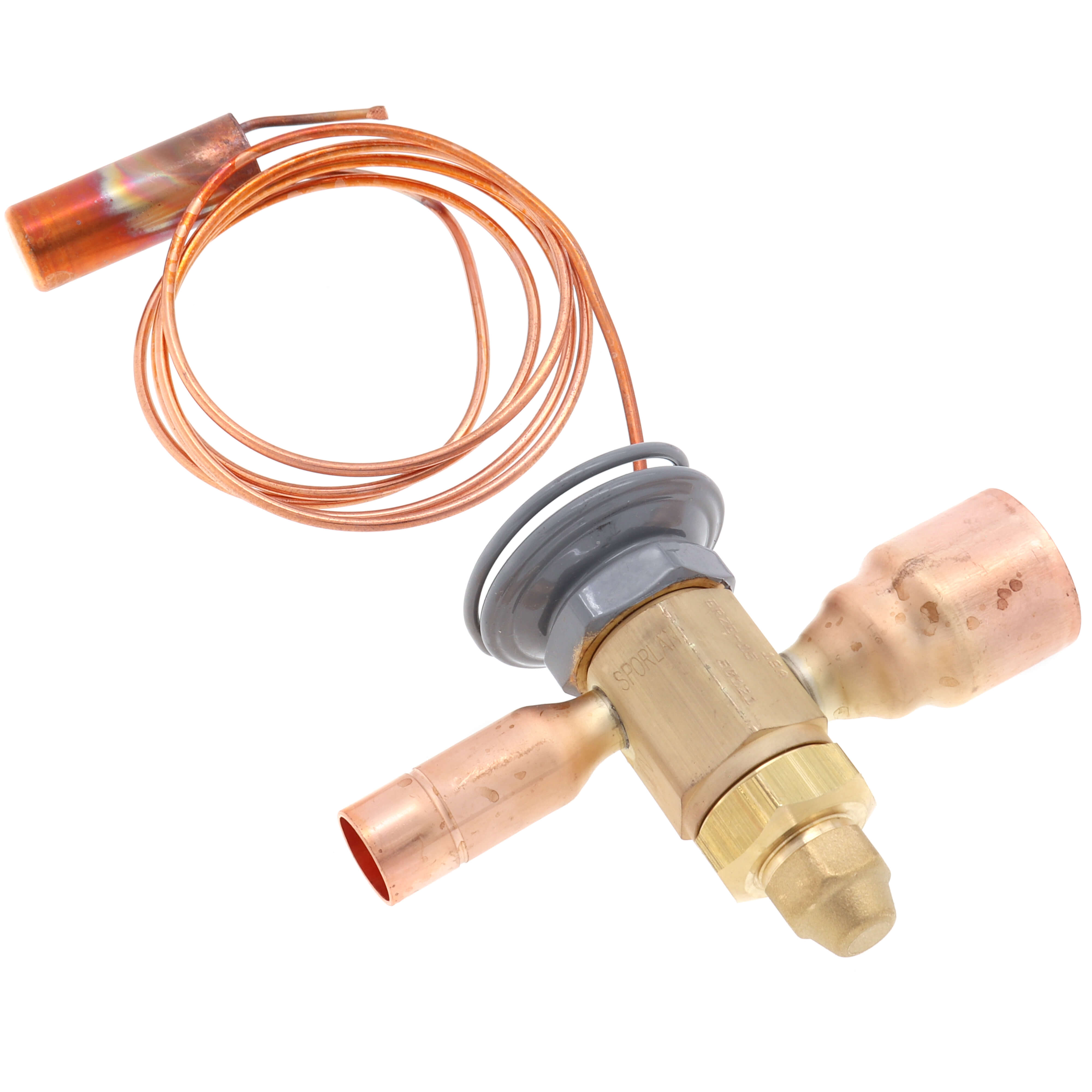 SPORLAN Sporlan 168807 Expansion Valve, Ext 15.0 Ton R410A A/C 5' Tube 3/8 x 1-1/8 x 1/4 ODF
