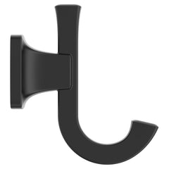 American Standard 7353210.243 Townsend Double Robe Hook in Matte Black