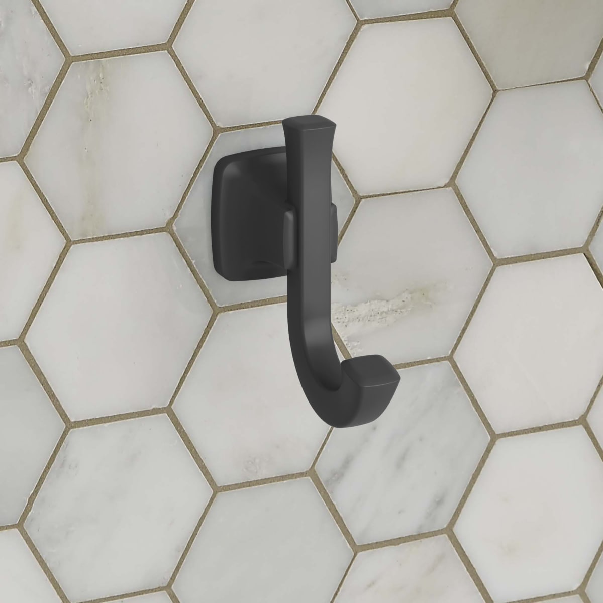 AMERICAN STANDARD American Standard 7353210.243 Townsend Double Robe Hook in Matte Black