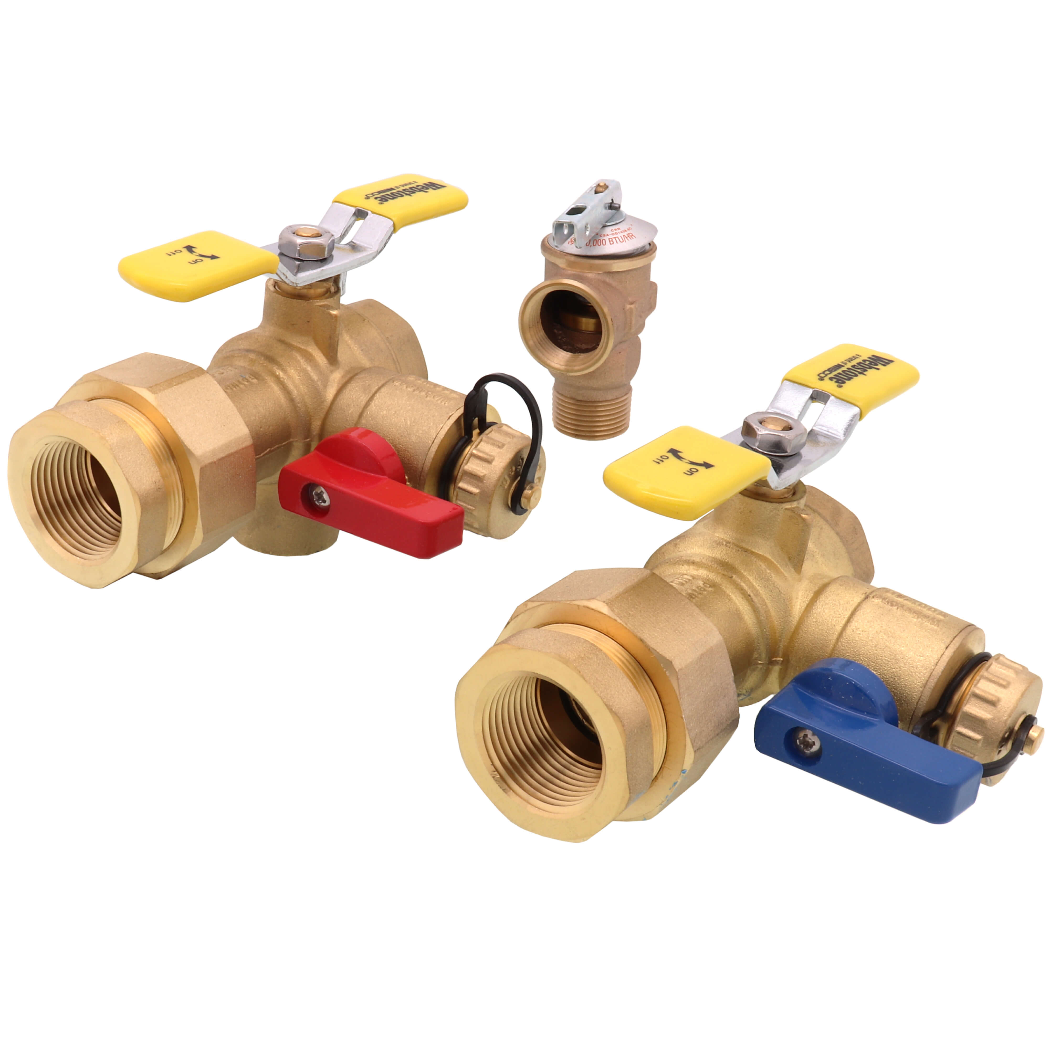 WEBSTONE Webstone H-44444PR3 1 FIP Union x FIP Non-Potable E-X-P E2 Wall Hung & Combi Boiler Service Valve Kit