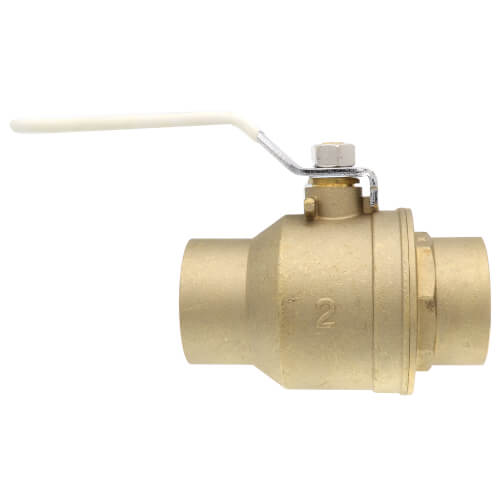 APOLLO VALVES Apollo Valves 94ALF20801A 94ALF-A Series 2 in. Brass Full Port Solder 600# Ball Valve