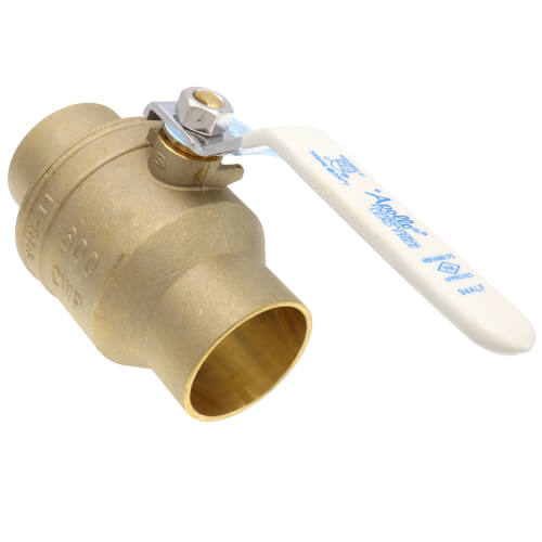 APOLLO VALVES Apollo Valves 94ALF20801A 94ALF-A Series 2 in. Brass Full Port Solder 600# Ball Valve