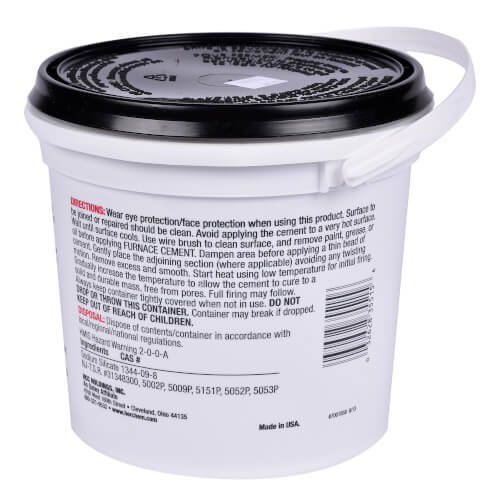 HERCULES Hercules 35515 1/2 Gal. Regular Set Furnace Cement