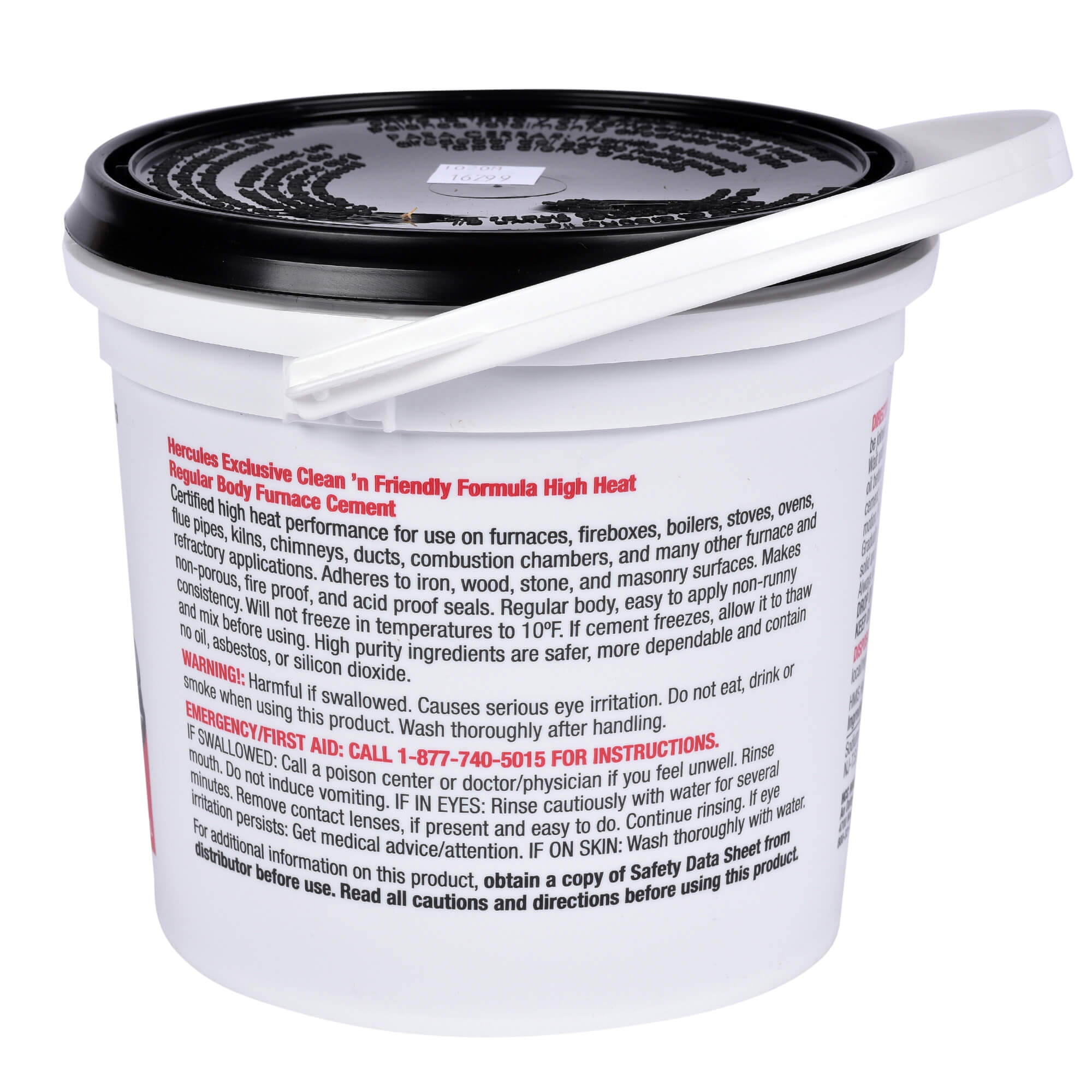 HERCULES Hercules 35515 1/2 Gal. Regular Set Furnace Cement