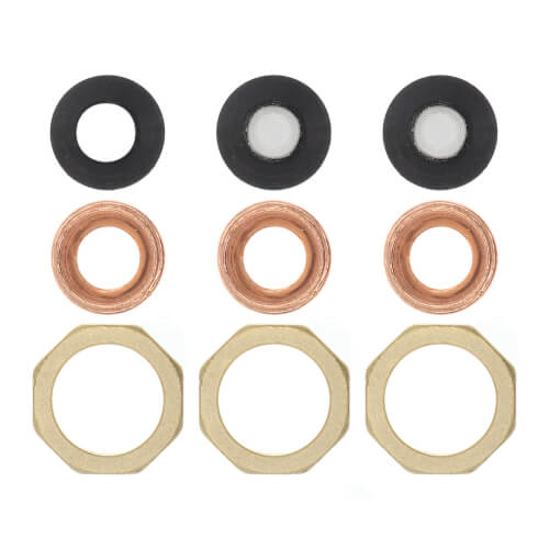 TACO Taco 5123-003KIT 3/4 Sweat Union for 5120 Water Temperature Mixing Valve with Gauge Set of 3