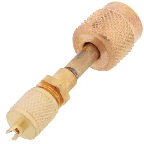 DIVERSITECH DiversiTech MSA-45 1/4 x 1/2 Male Flare x FPT Brass Mini-Split Service Valve Adapter